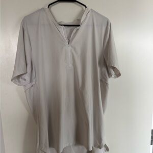 lululemon athletica Men's Tennis shirt XL in white.